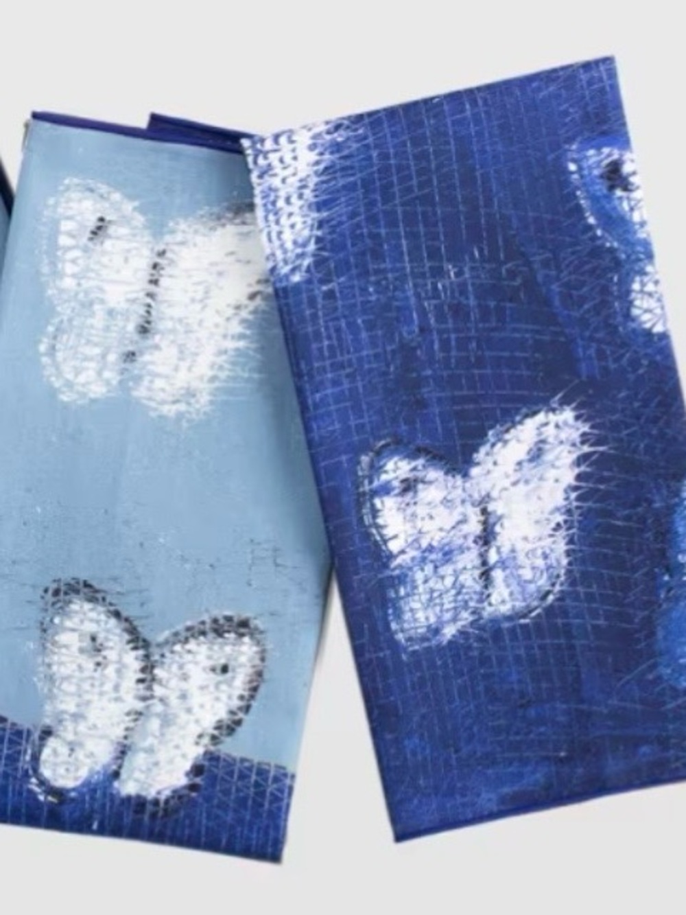 NEW Dawn Butterflies Cotton Dinner Napkin by Hunt Slonem, Set of 2